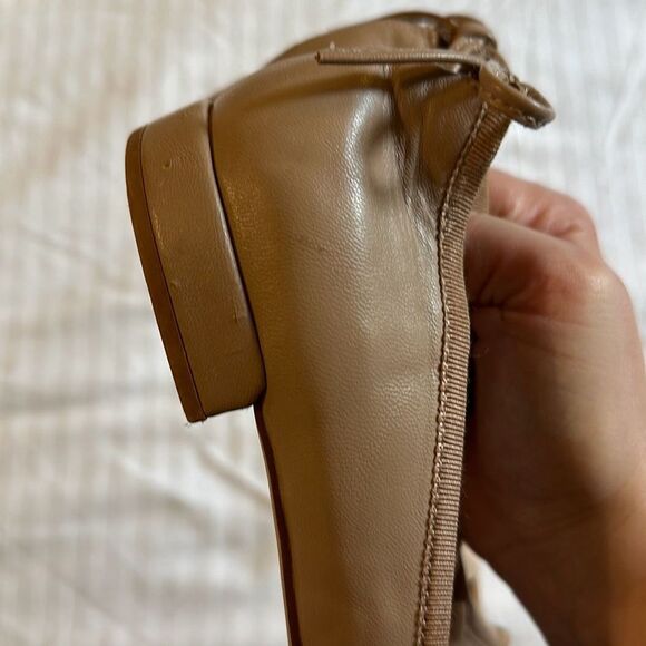 Kelly & Katie Womens Leather Bolshoi Slip-On Ballet Shoes Tan Size 7 - Picture 7 of 8